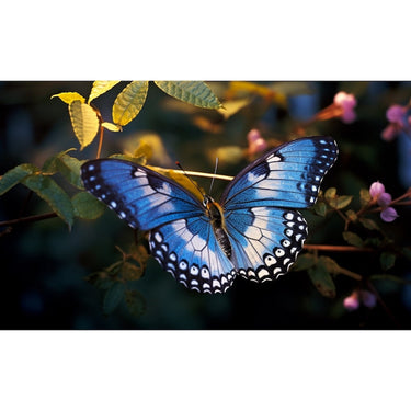 Blue Butterfly Canvas